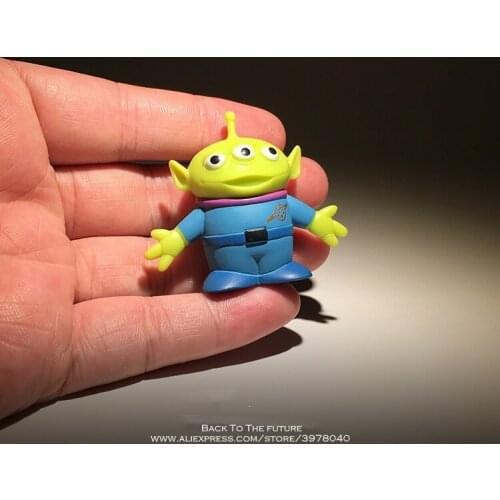 Disney Toy Story 3 Buzz Lightyear Woody Jessie Q Version 4cm PVC Action Figures Dolls Kids Toys model for Children gift