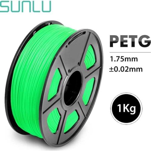 PETG 3D Printer Filament 1.75mm Dooling Gift Material Hot Sale Black Color PETG 3D Filament Consumables 1KG/2.2LBS