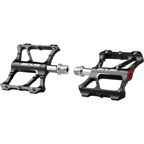 GUB GC005 bicycle aluminum alloy pedal bearing road mountain bike pedal lock pedal light bicycle dead flying accessories