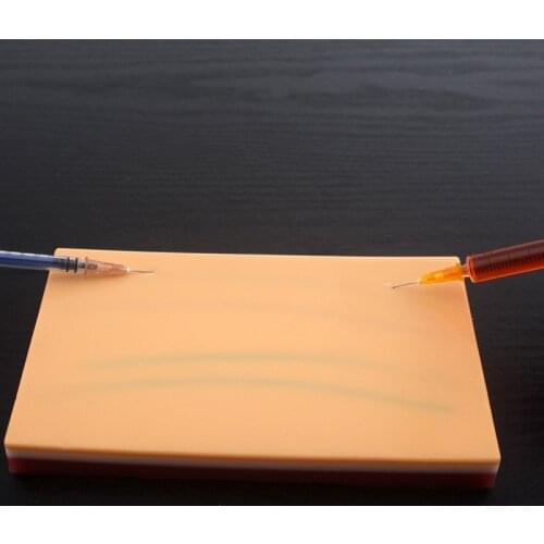 Surgical Surgery Intravenous Injection Puncture Practice Silicone Vascular Skin Suture Practice Model Medical Supplies