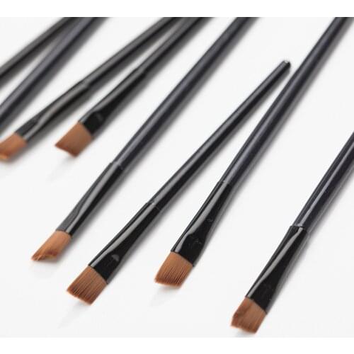 New 50pcs/Lot Eyebrow Brush Eye Brushes Set Eyeshadow Mascara Blending Pencil Brush Makeup Brushes MakeUp Tools Accessories
