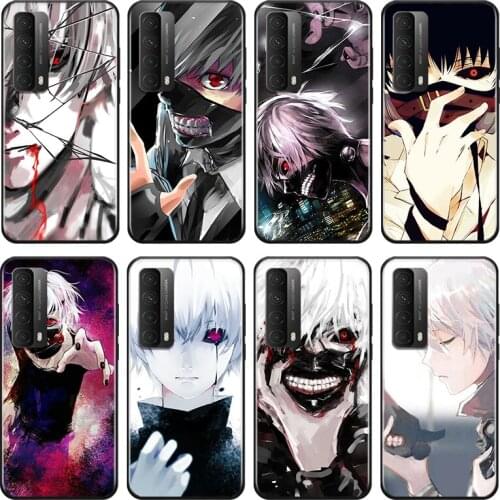 Anime Tokyo Ghoul For Huawei Y9A Y9S Y9 Y8P Y8S Y7A Y7P Y7 Y6 Y6P Y6S Y5P Y5 Prime Pro 2019 2020 Black Soft Phone Case