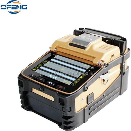 2019 Latest AI-8C Fusion splicer Machine SM & MM splicing machine Fiber Optic Welding Splicing Machine