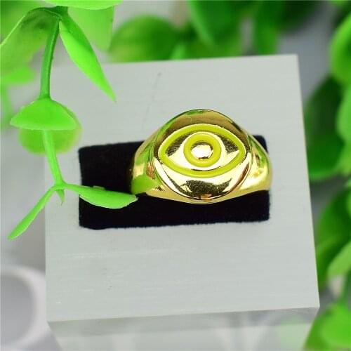 2021 new wax drop eye ring European and American crossborder adjustable drop wax ring factory direct sales