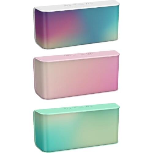 Mini Practical Bluetooth Wireless Speakers Deep Bass Rechargeable Gift for Home Use Car Laptop PC Smartphones Outdoor Indoor