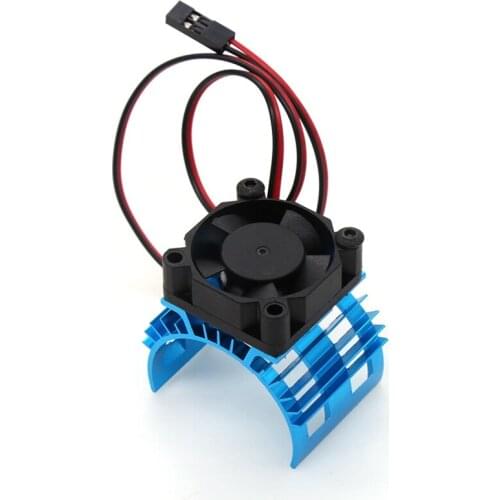 Durable Brushless Heatsink Radiator and Fan Cooling Metal 550 540 3650 Size Sink Cover Electric Engine for RC HSP Model