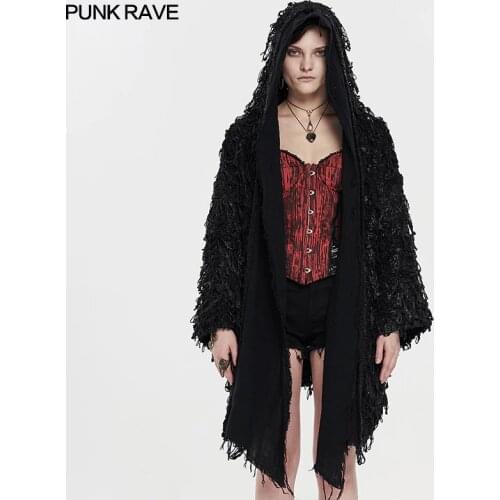 Женские кардиганы PUNK RAVE China At AliExpress
