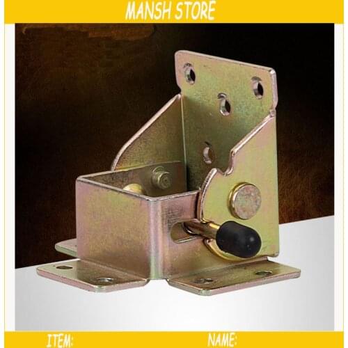 4pcs/Lot Folding Hinges Hidden Leg Hinge Locking Folding Bracket TABLE LEG Hinge Hinges furniture RV Brackets