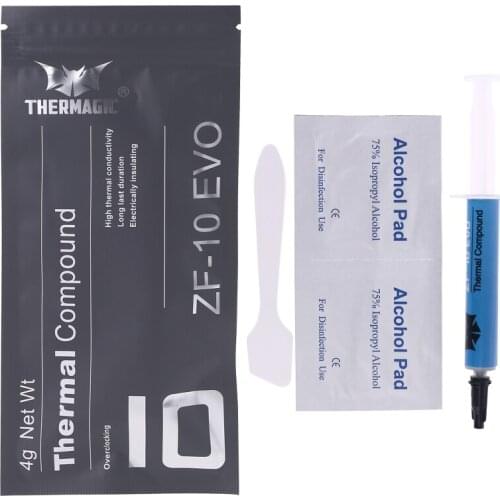 ZF10 Thermal Compound Conductive 10.8W/M k Grease Paste Silicone Plaster for CPU Drop Shipping