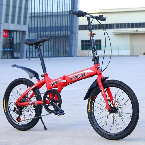 Various Gear Disc Brake Bicycle 20 Inch Folding Ladys Bicycle