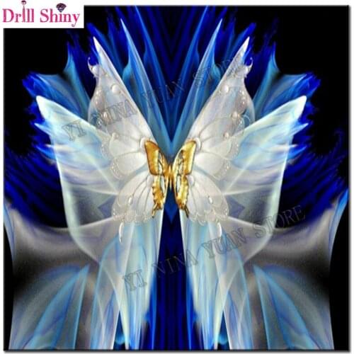 Butterfly Full Diamond Painting Cross Stitch kits Craft Diamond Embroidery sale Mosaic pattern Diy Needlework Home decoration