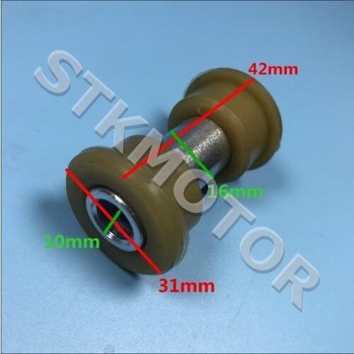 2PCS 42X16mm Bushing Pin with Nylon Bushing For 150CC 250CC Loncin ATV Quad Motorcycle Parts