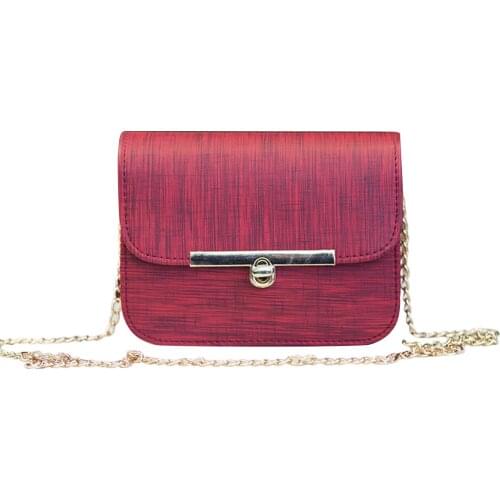 2020 Trendy Fashion Women Small Square Bag Crossbody Purse Retro Style Shoulder Bag Lightweight Travel Satchel with Chain Strap