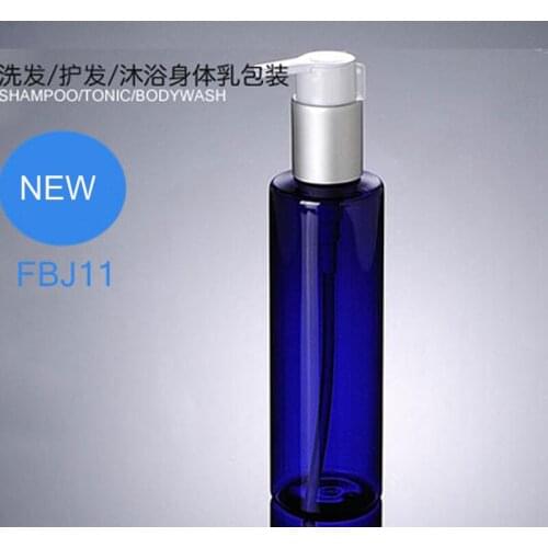 300pcs/lot Promotion 200ml PET Lotion Bottle Empty Plastic Cosmetic Container Portable Makeup Travel Refillable Packaging