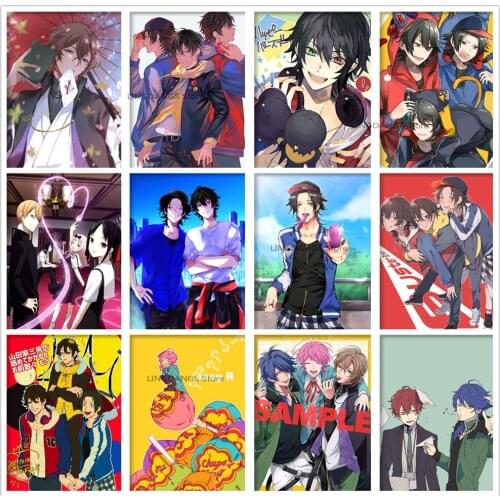 5d Diy Diamond Painting Japan Anime Hypnosis Microphone Division Rap Battle-』Rhyme Diamond Mosaic Cross Stitch Home Decor Gift