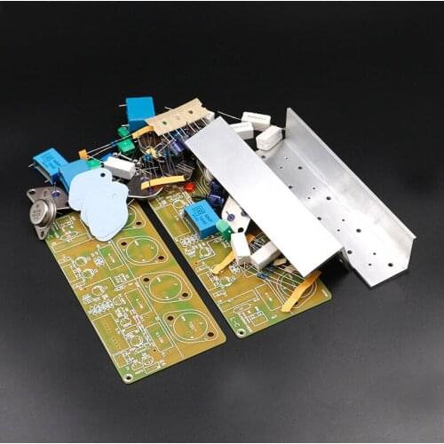 Free shipping 2 PCS HOOD JLH2003 Class A Single-ended power amplifier DIY Kit (2 channel) 22W+22W 8ohm