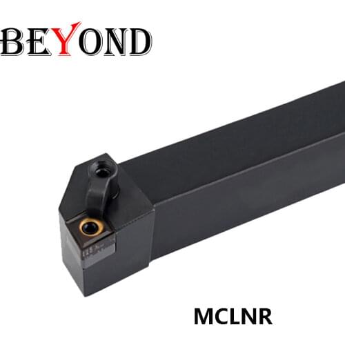 BEYOND MCLNR2020K12 External Lathe cutter MCLNR1616 MCLNR2525 MCLNR 1616H16 CNC Turning Tool Holder Carbide inserts CNMG120404