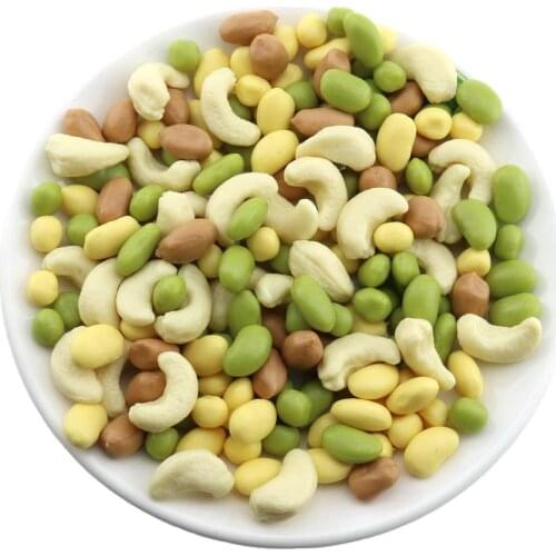Gresorth 100pcs Mixed Fake Bean Peanut Cashew Decoration Artificial Nuts Vegetable Home Kitchen Play Food Props