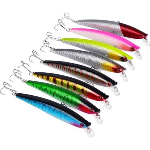 1pcs 11.5cm/11g Minnow Fishing Lure Bionic Pastic Hard Bait Crankbaits Bionic Fishing Lures Freshwater Bass all Eat Bait