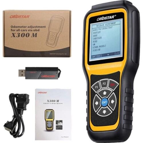 OBDSTAR X300M Cluster Calibration and OBD2 Function Support MB and MQB VAG KM Function