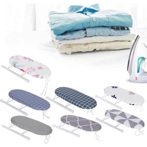Mini Ironing Board Foldable Sleeve Cuffs Collars Ironing Table for Home Travel Use