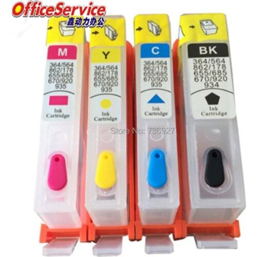 Refillable ink Cartridge For HP920 HP 920, suit for Officejet Officejet 6000 /6500 /6500 Wireless/6500A /7000/7500/7500 printer