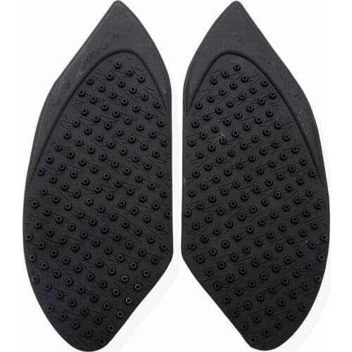 Motorcycle BLACK Gas Tank Pad Traction Side Fuel Knee Grip Decal For BMW S1000RR 2010-2015