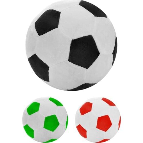 Soccer Sports Ball Throw Pillow Stuffed Soft Plush Toy For Toddler Baby Boys Kids Gift