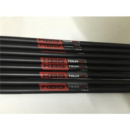 BIRDIEMaKe Golf Clubs 10PCS KBS Tour FLT Steel Shaft 0.375 Black 110R/120S KBS Tour FLT Shaft for Irons