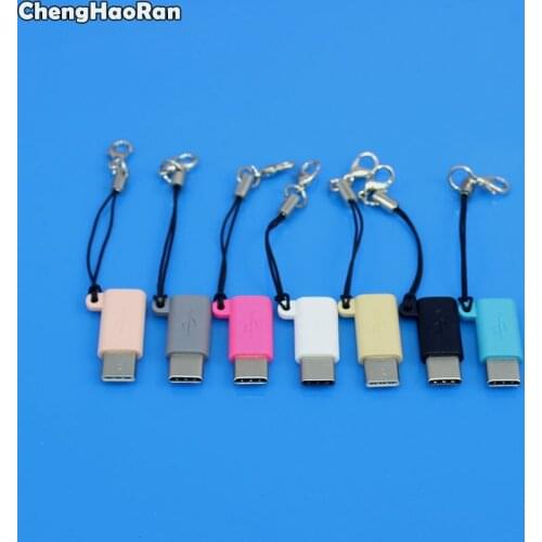 ChengHaoRan Micro USB Female to Type C 3.1 Male Cable Adapter Charge&Data Sync USB C Converter for Samsung S8 /LG G5 G6