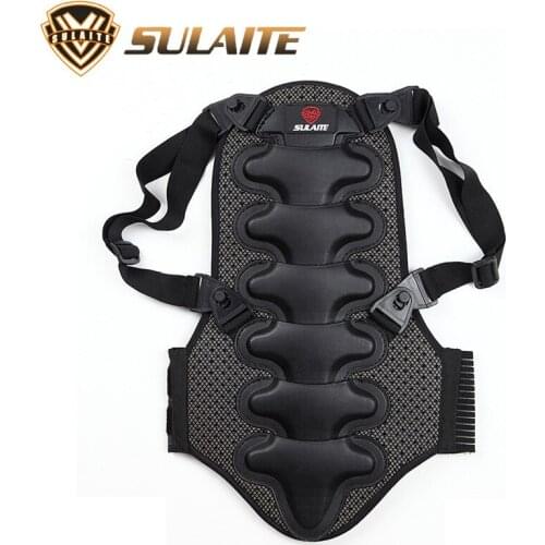 Professional NEW SULAITE Motorcycle Motorcross Bike Rock Climbing cycling Back Protector Body Spine Armor S M L XL size