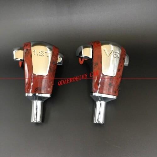 QDAEROHIVE gear knob Cherry Wood Automatic Gear Shift Knob Shifting Handball for VW Passat B5 V6 3BD 713 139