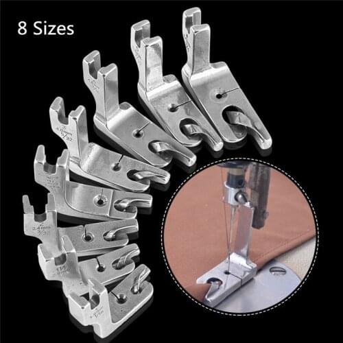 Sewing Machine Industrial Single needle Domestic Accessories Presser Foot Feet Kit Hem Foot Spare Parts for Brother JUKI