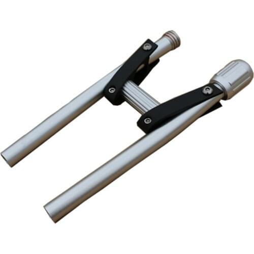 Aluminum Alloy Folding Handlebar Folding Bike Bicycle Handlebar Cycling Parts Horizontal Bar Bicycle Folding Electric Bicycle Fo