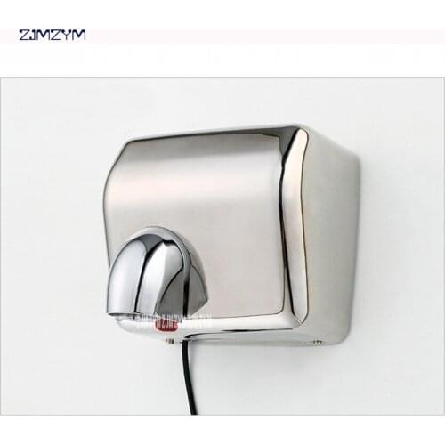 9019D Heavy Duty Commercial Warm Air Supply Stainless Steel World Dryer Hand Dryer In Restroom 2300W power,30m / s Wind speed