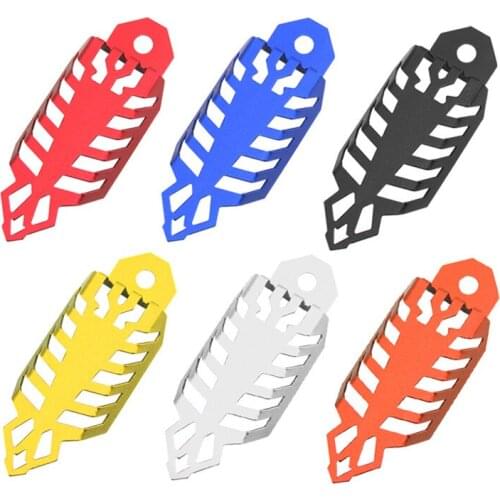 Motorcycle Spare Parts Universal Shock Protection Cover Scooter Shock Absorber Front Fork Aluminum Protective Cover