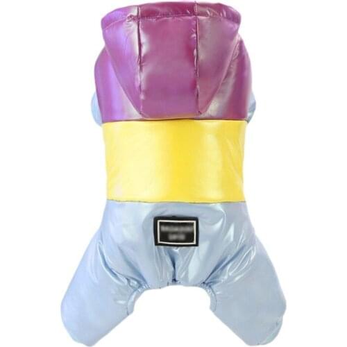 Winter Warm Parkas For Small Large Chihuahua Yorkie Pet Dog Coat Waterproof Hooded Down Apparel Dog Hoodies Supplies