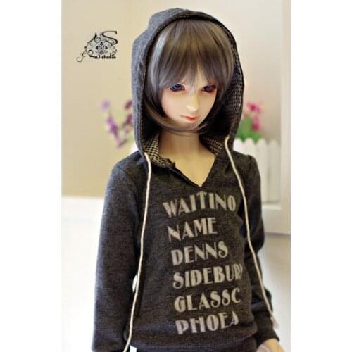 1/4 1/3 BJD doll Hooded Sweatshirt clothes Accessories for BJD/SD MSD SD13 SD17,not include doll,shoes,wig and other E2666
