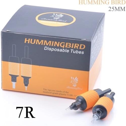 7R Tattoo Hummingbird Disposable Grip/Tube Combo Machine Kit Set Supply 20PCS 1"(25mm)