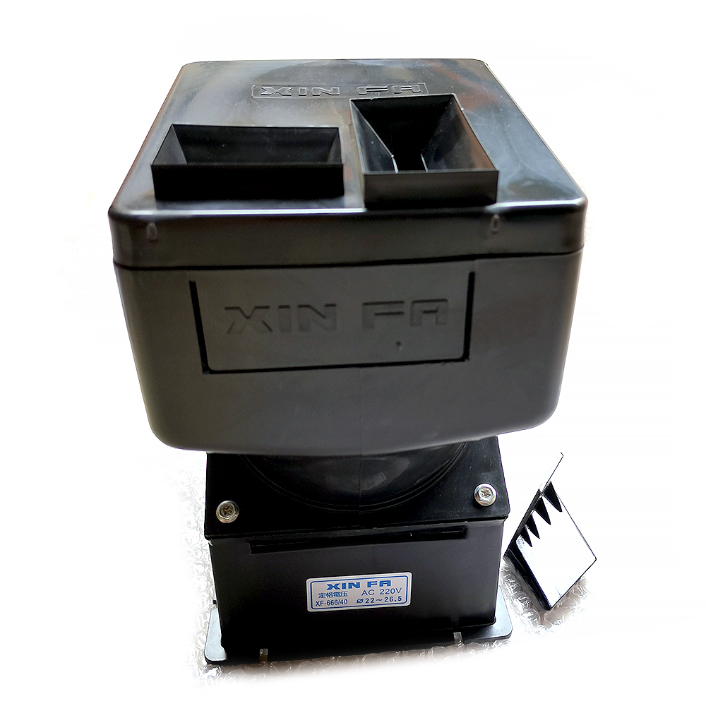 XF-666 AC220V 6 hole coin hopper game tokens motor for Fishing game mario game machine