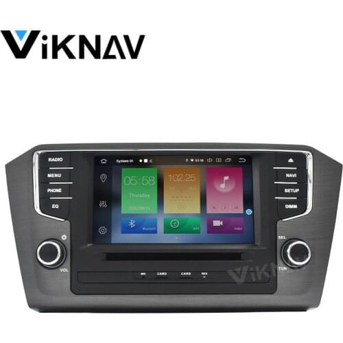 Car radio for Volkswagen Passat 2015 2016 2017 android car audio multimedia player GPS navigation DVD player auto stereo FM TV