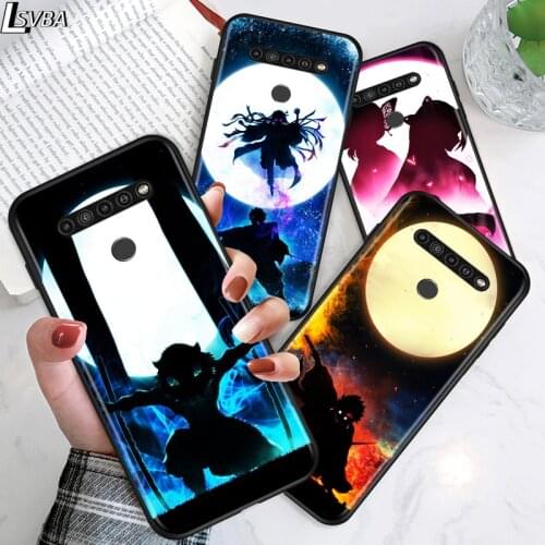 Demon Slayer Cool for LG G8 G8S G8X V30 V35 V40 V50 V60 ThinQ Q60 K40 K50 K51 K61 K71 K92 K62 Soft Black Phone Case