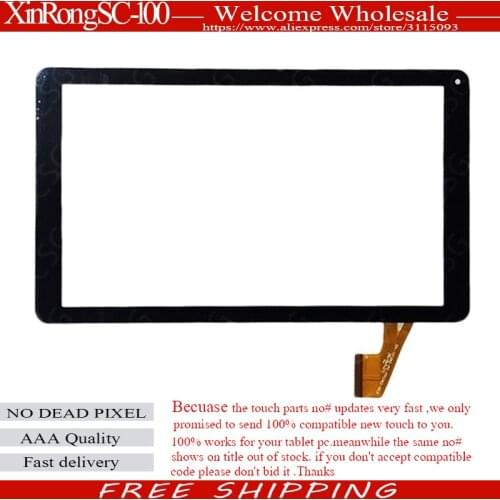 For 10.1" DANEW DSLIDE 1013QC MPMAN MP11OCTA POlAROID MIDK147P/Digma Optima 10.8 TS1008AW 3G tablet Touch Screen Panel Digitizer