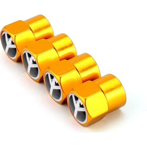 Car Styling Auto Wheel tire valve Caps Airtight Cover for NO WAR logo toyota avensis dacia duster skoda octavia 2 hyundai creta