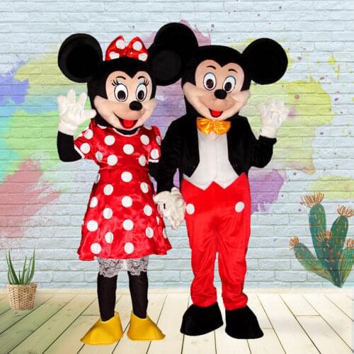 Disney Adults Cosplay Costume Mickey Mouse Cartoon Doll Costume Clothes Clothes Headgear Props Performance Costume Halloween