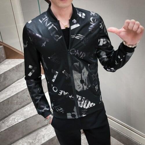 New Fashion Night Hairstyle Division Jacket Sociology Loose Coat Summer Man Chaqueta Hombre Sunscreen Clothes