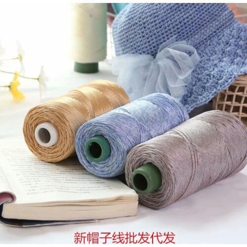 2mm wide 230g new Hook Hat line slipper ice silk line flat belt line DIY bag material braided line