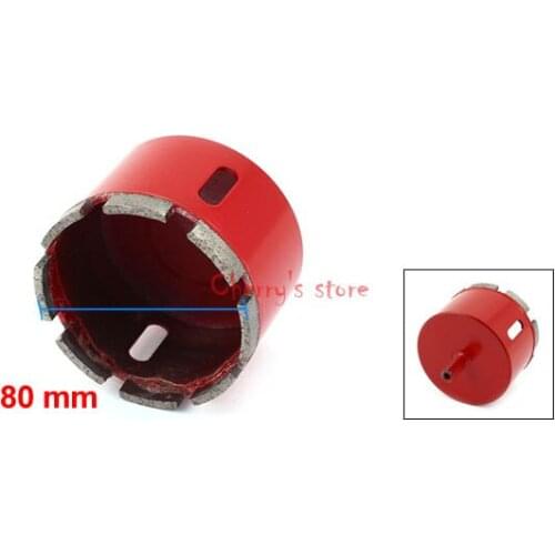 Professional Marble Sintered Diamond Drill Hole Saw Ceramic Reamer Hole Diamond Material 80MM