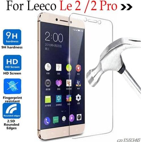 Clear Tempered Glass For LeEco le 2 2pro 9H Screen Protector For LE Max 2 Protective Film for LeEco LE S3 Full cover