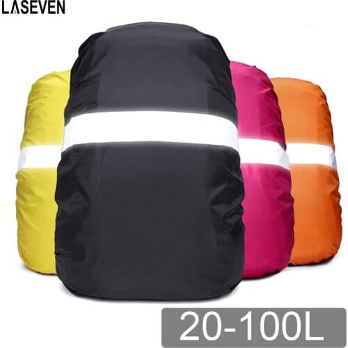 Rain Cover Backpack Reflective 20L 35L 40L 50L 60L Waterproof Bag Camo Tactical Outdoor Camping Hiking Climbing Dust Raincover